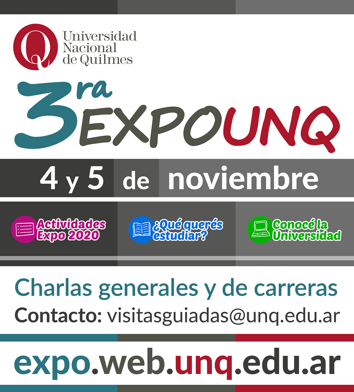 Tercera edición de la Expo UNQ.