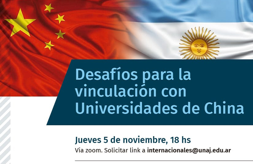 Charla "Desafíos para la vinculación con Universidades de China"