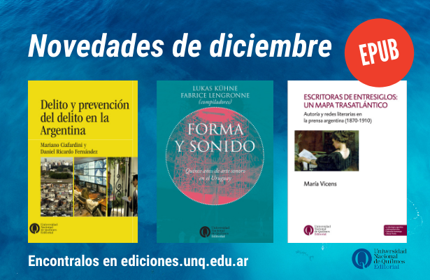 Novedades en versión epub de diciembre.