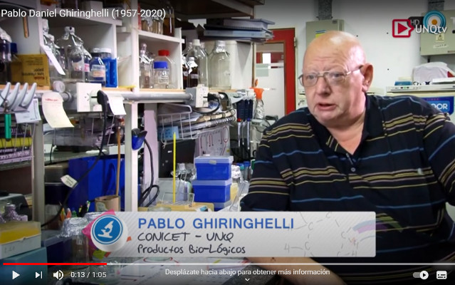 Video homenaje al Prof. Pablo Daniel Ghiringhelli