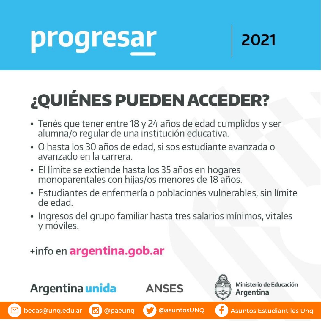 Becas Progresar