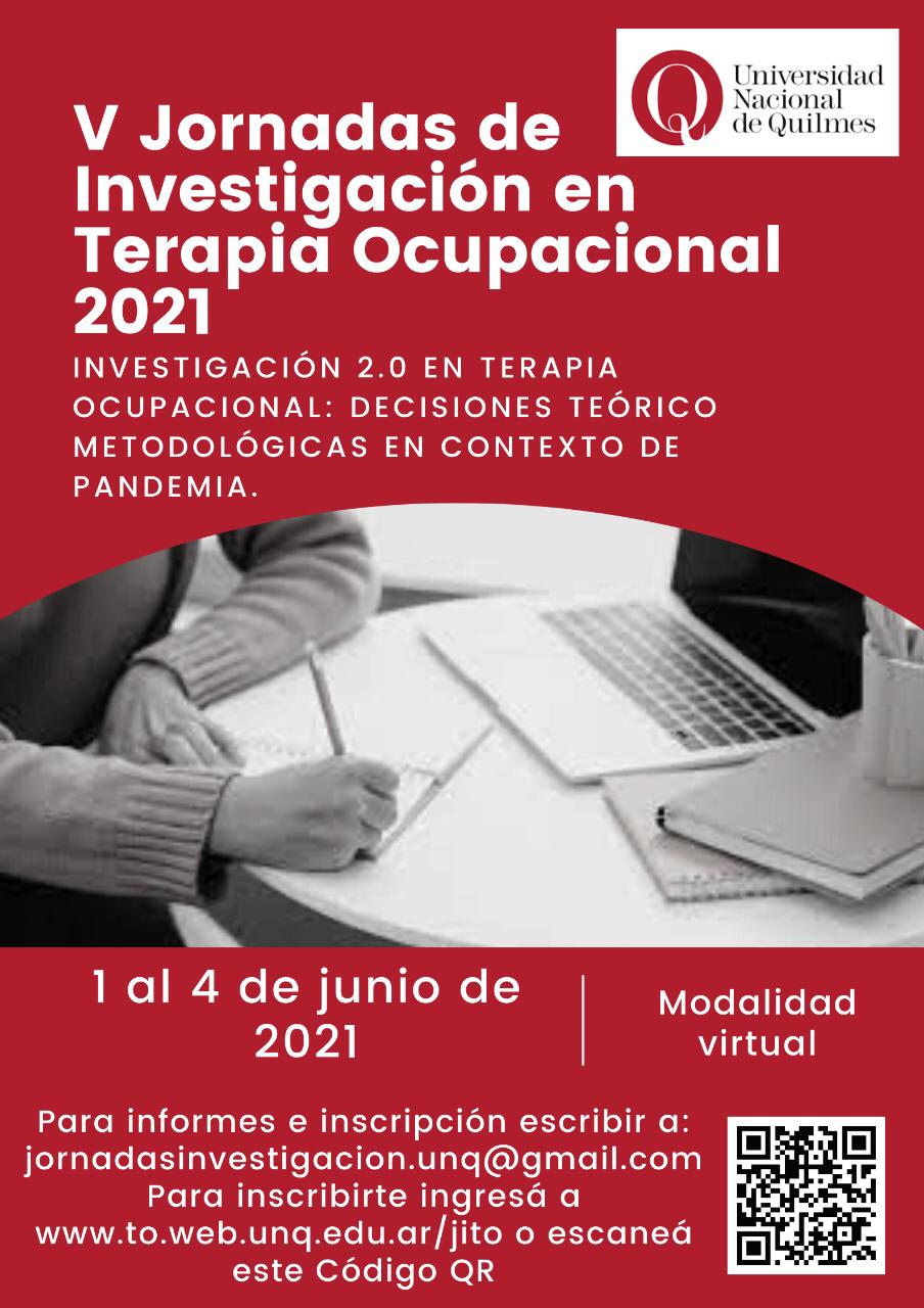 V Jornadas de Investigación en T.O.