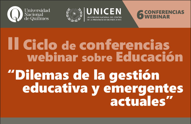 Ciclo de conferencias webinars sobre educación
