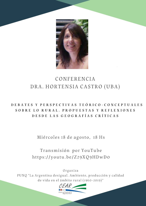 Debates y perspectivas teórico-conceptuales sobre lo rural