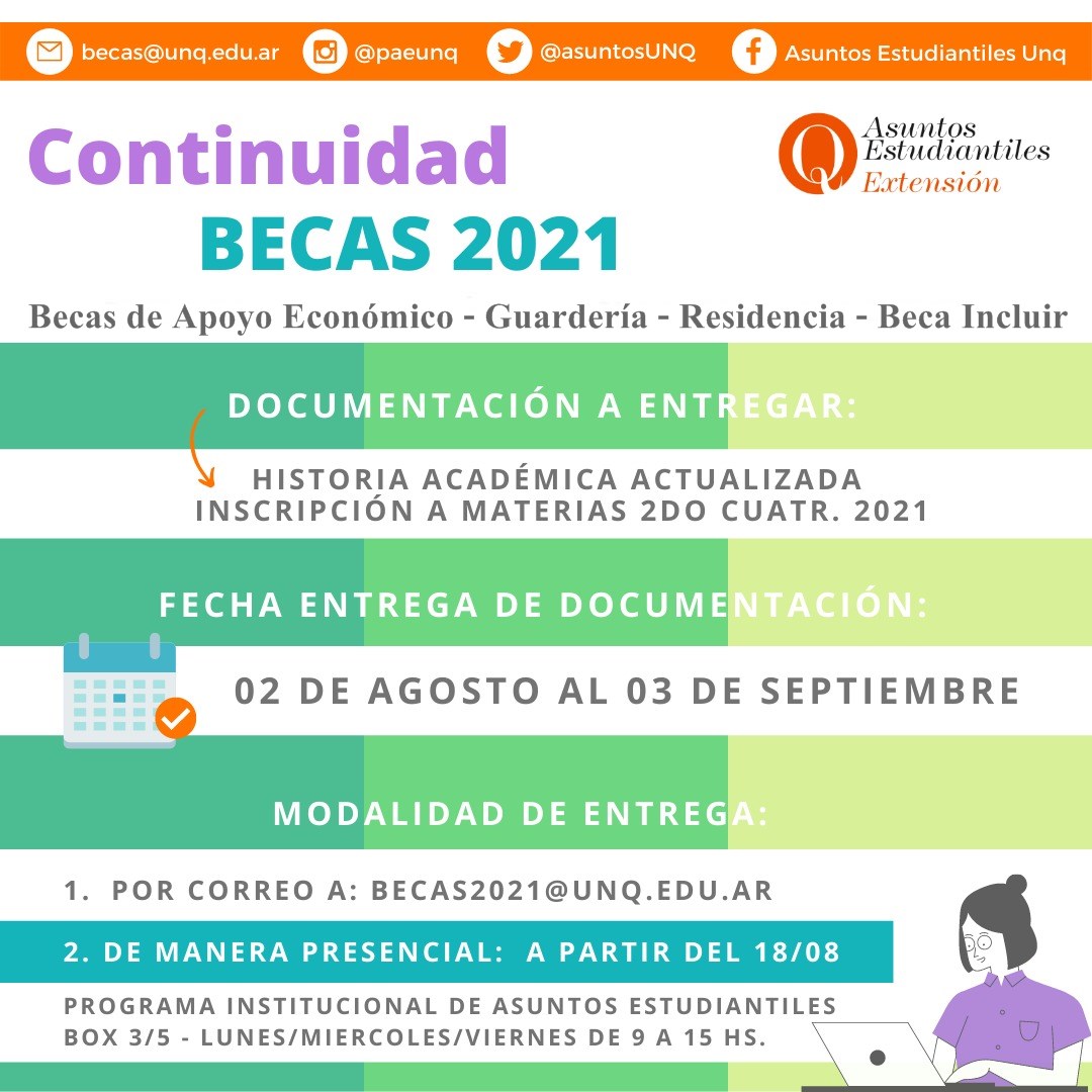 Continuidad de becas