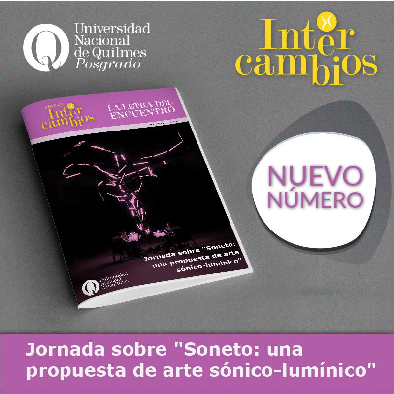 Año VI | N°3. Revista Intercambios. La Letra del Encuentro