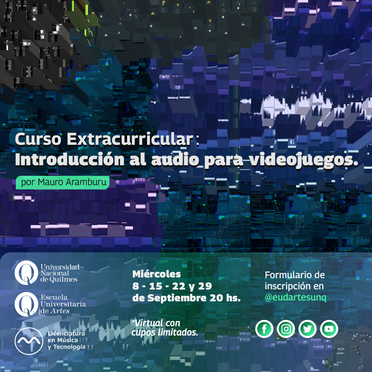 Curso extracurricular: Introducción al audio para videojuegos