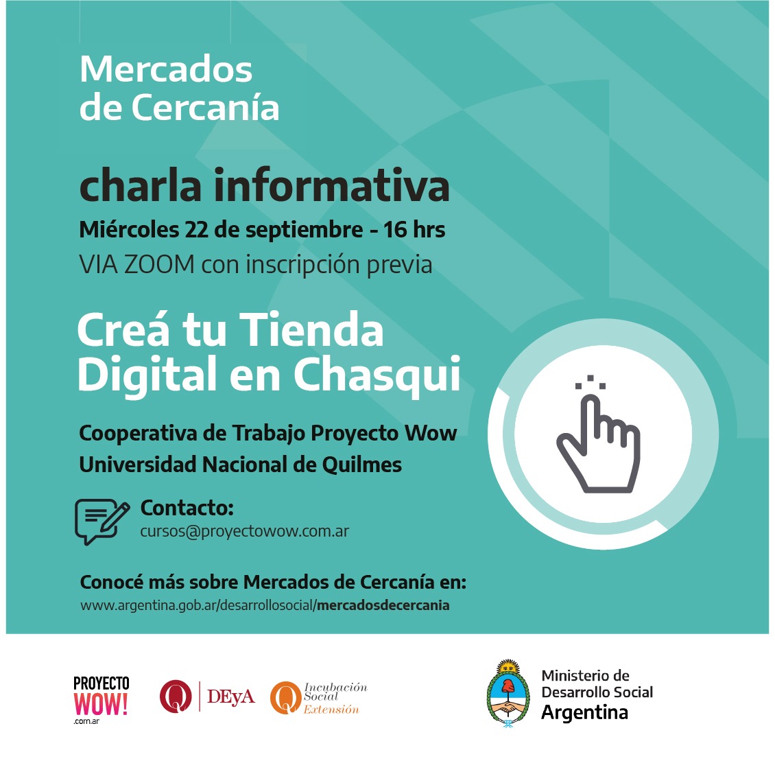 Nuevo financiamiento para proyecto Chasqui