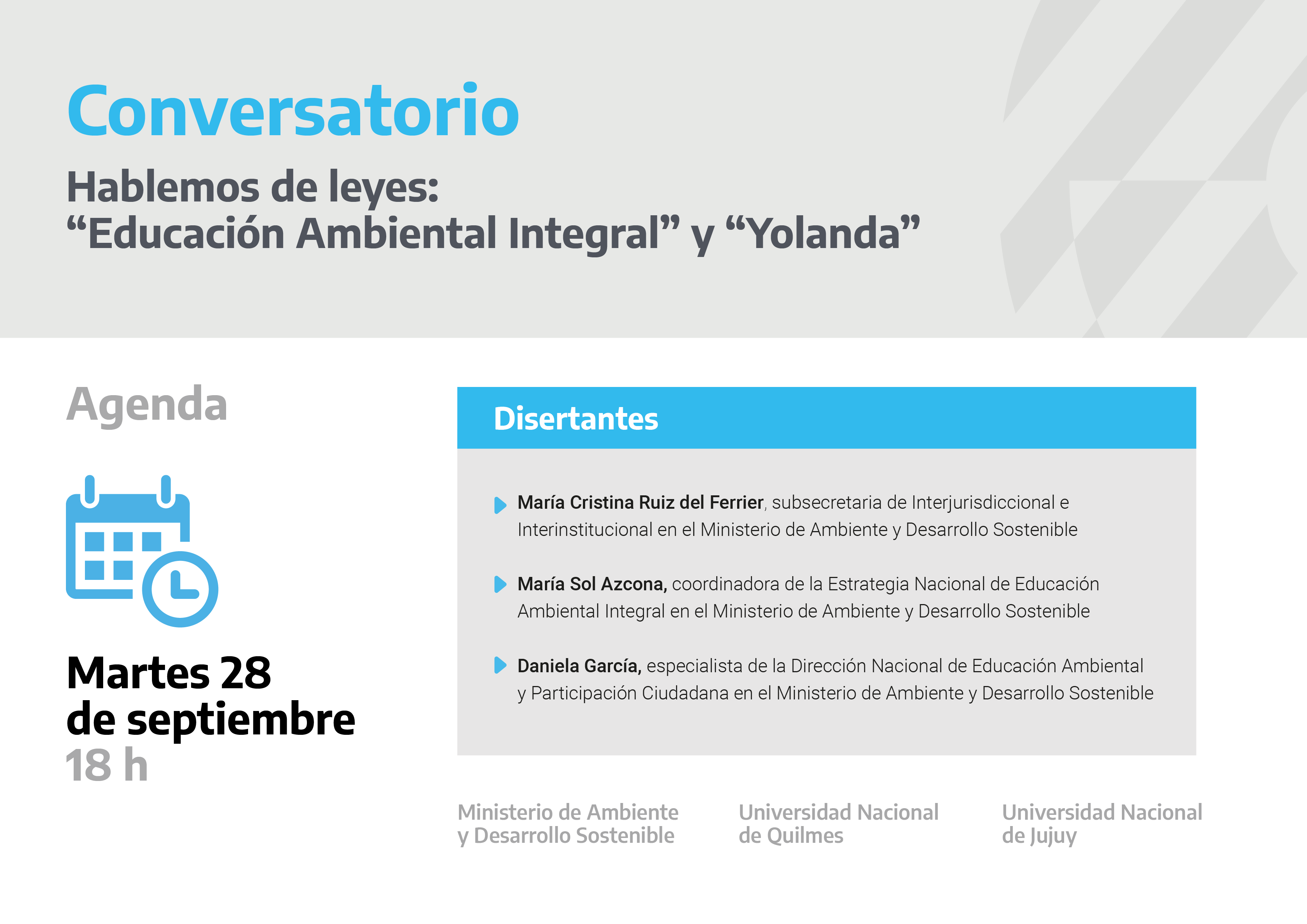 2do conversatorio Programa