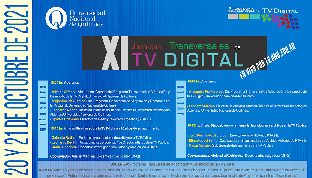 Jornadas de TV digital 2021