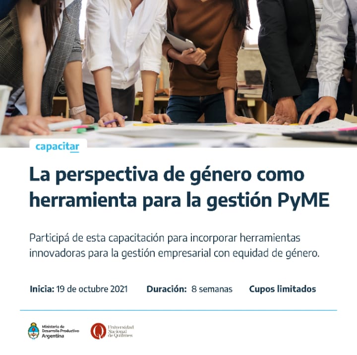 Programa de capacitación: La perspectiva de género como herramienta para la gestión PyME