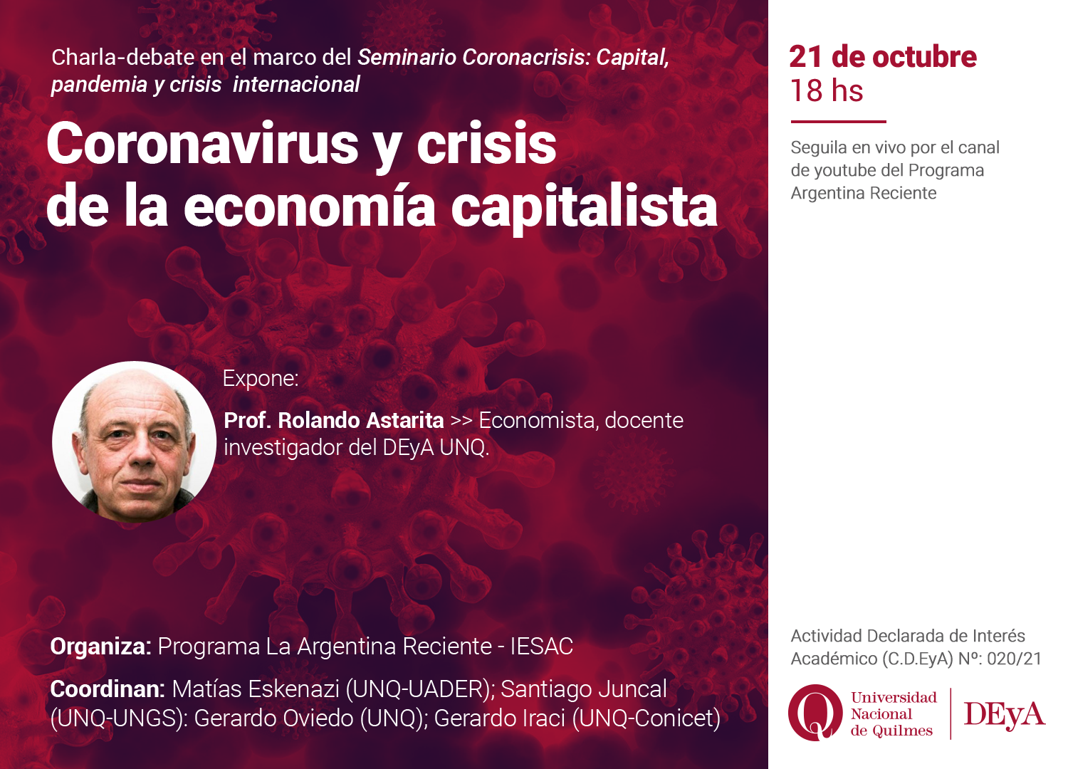 Seminario coronavirus