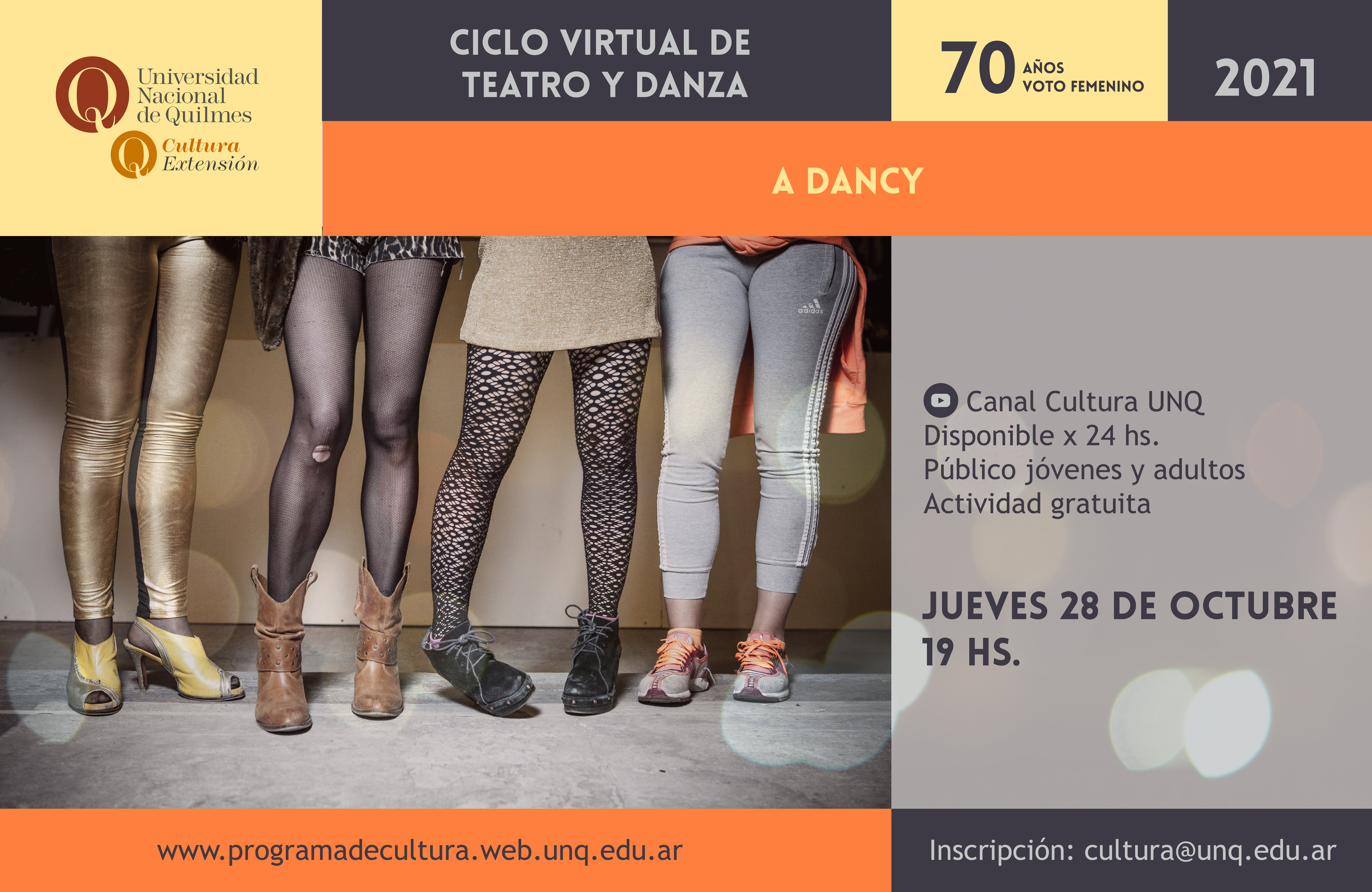 Ciclo Teatro y Danza: A dancy