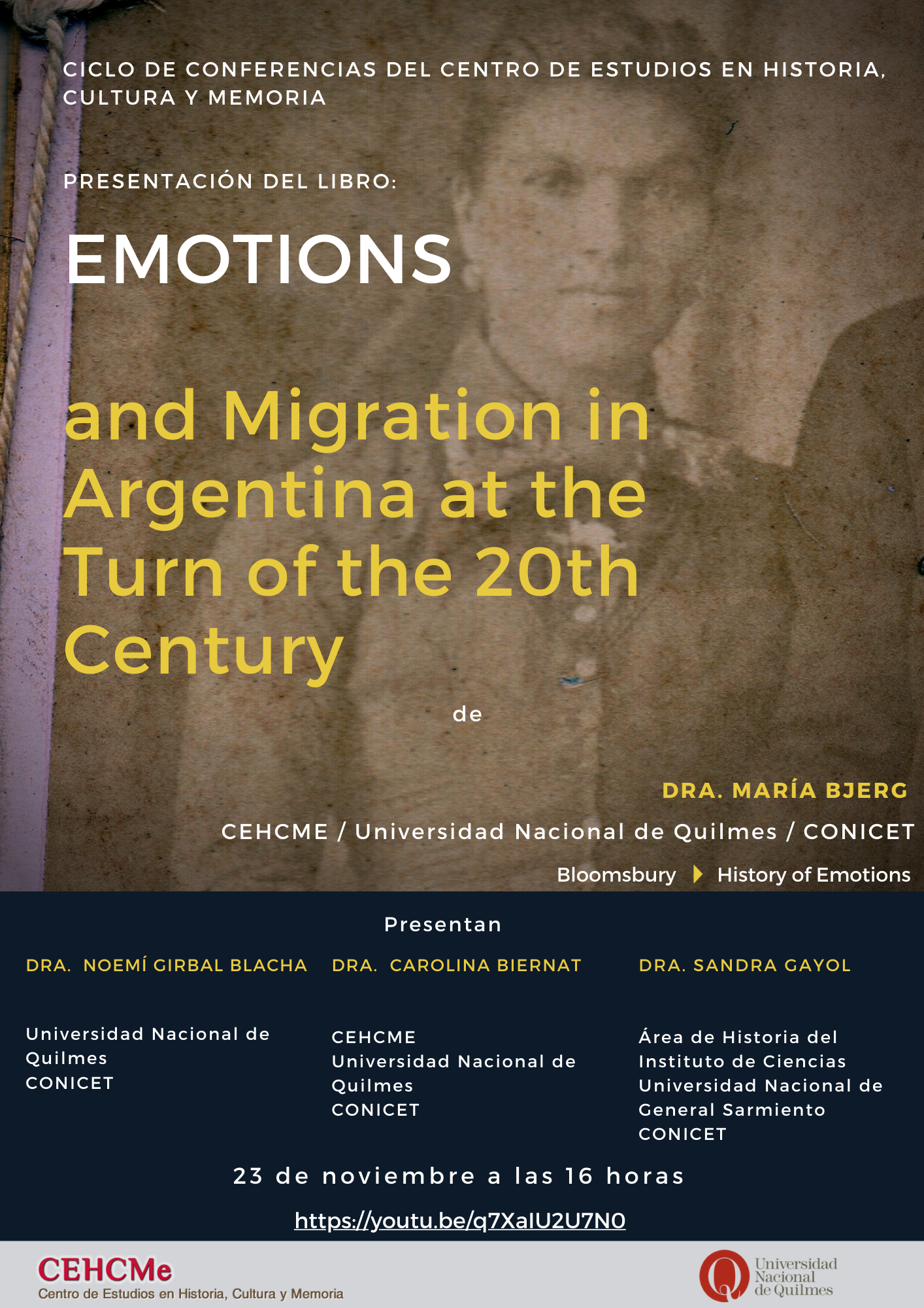 Presentación libro María Bjerg