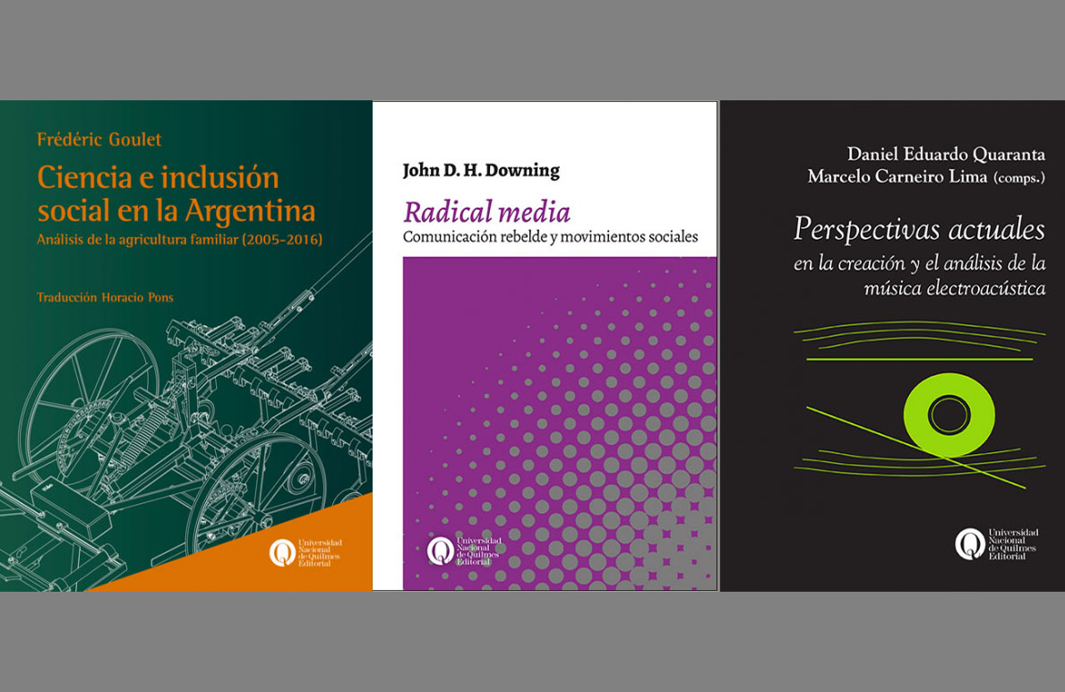 Nuevas publicaciones- Editorial UNQ