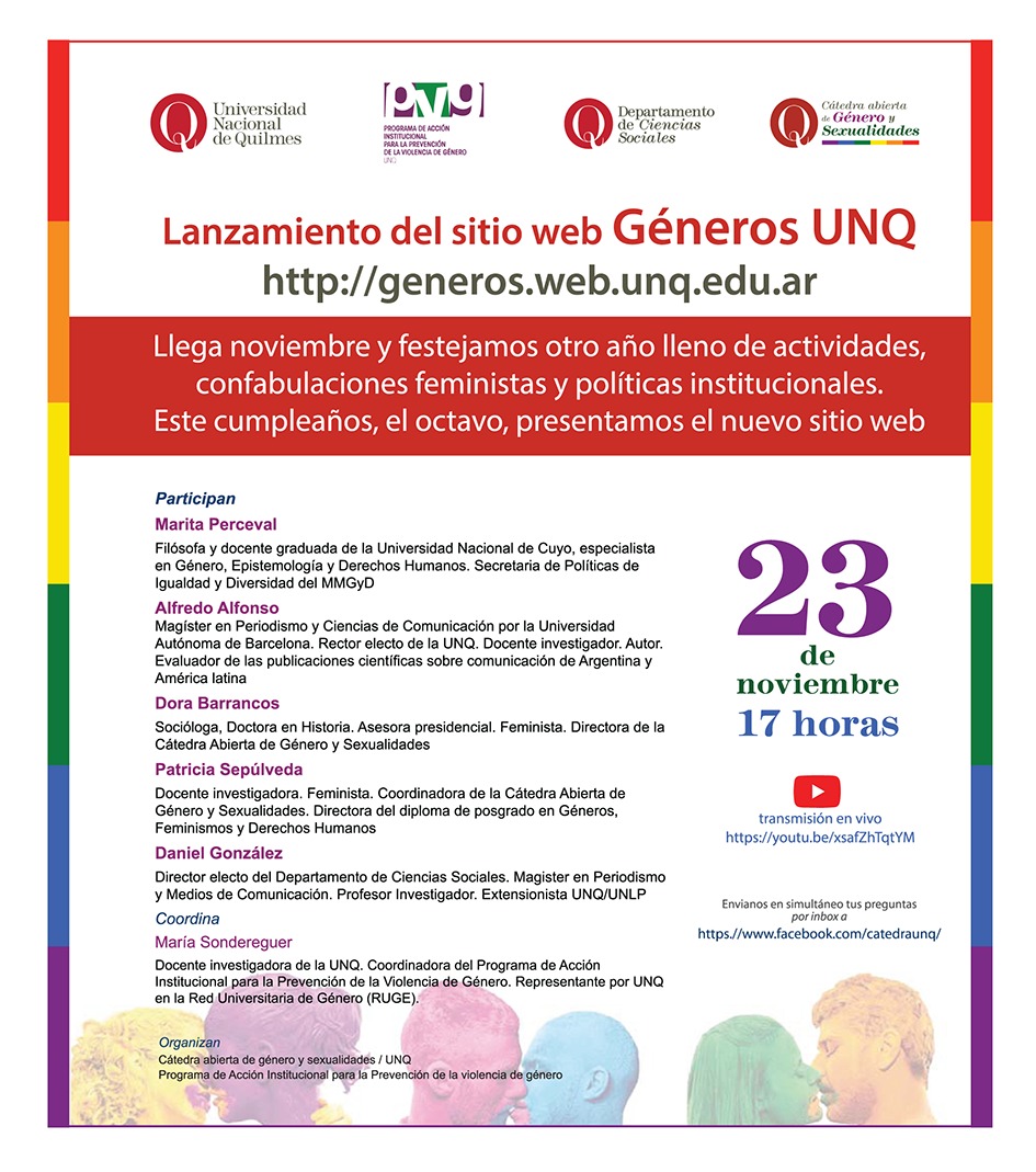 Lanzamiento sitio géneros