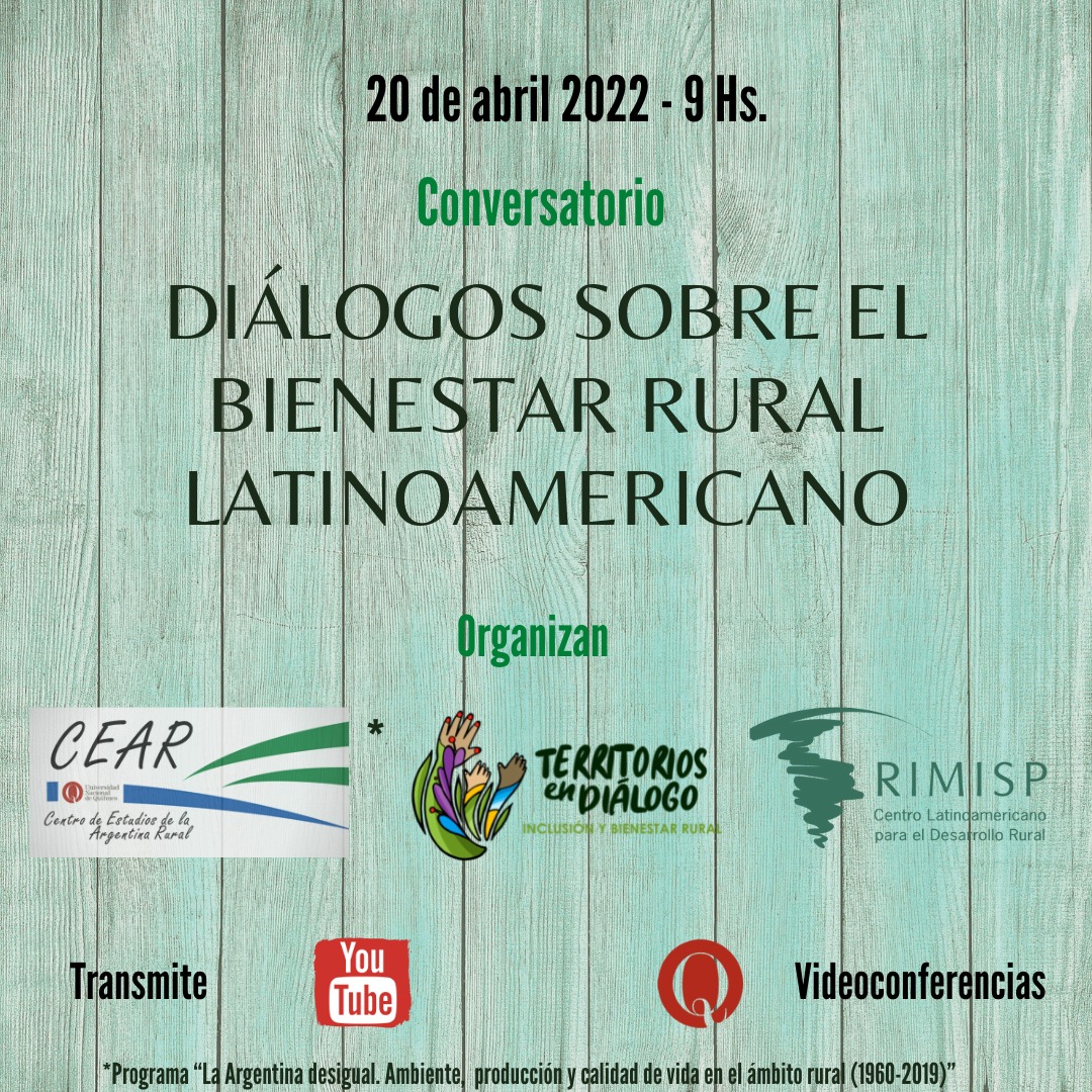 Conversatorio: Diálogos sobre el bienestar rural latinoamericano