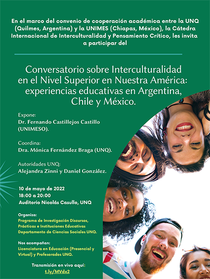 Conversatorio sobre interculturalidad en el nivel superior en Latinoamérica