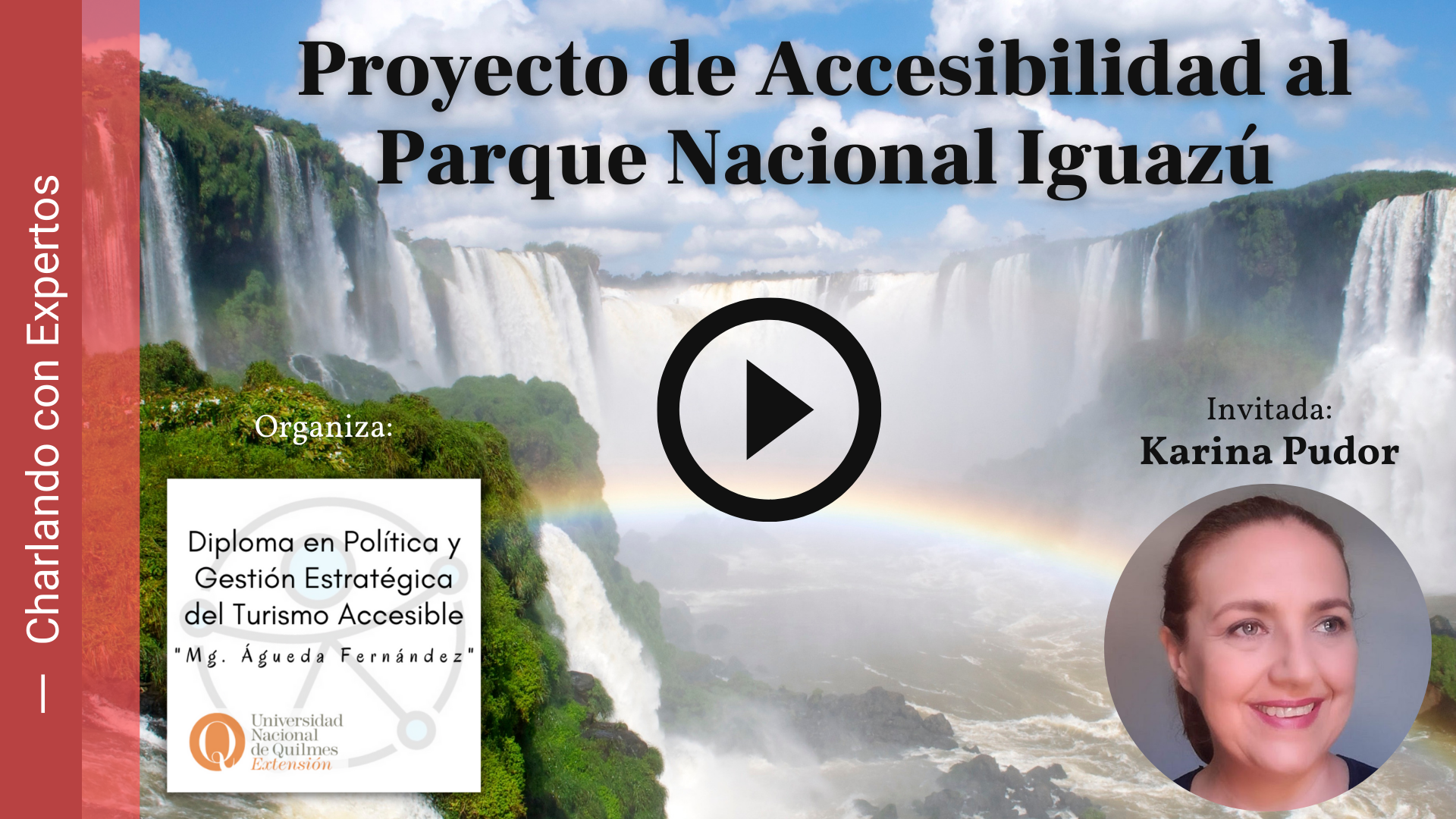 Karina Pudor dará una conferencia sobre el Proyecto de Accesibilidad al Parque Nacional Iguazú