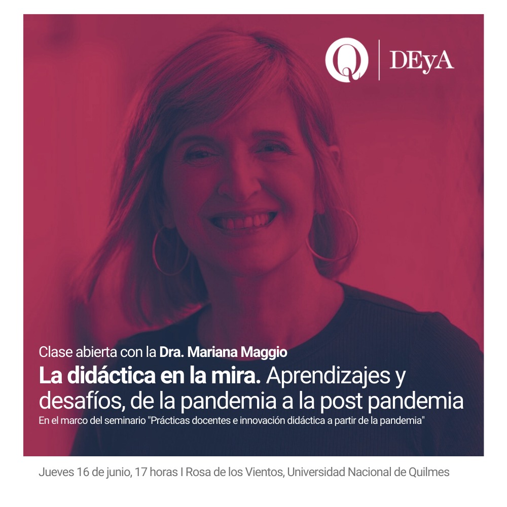 Mariana Maggio en la UNQ