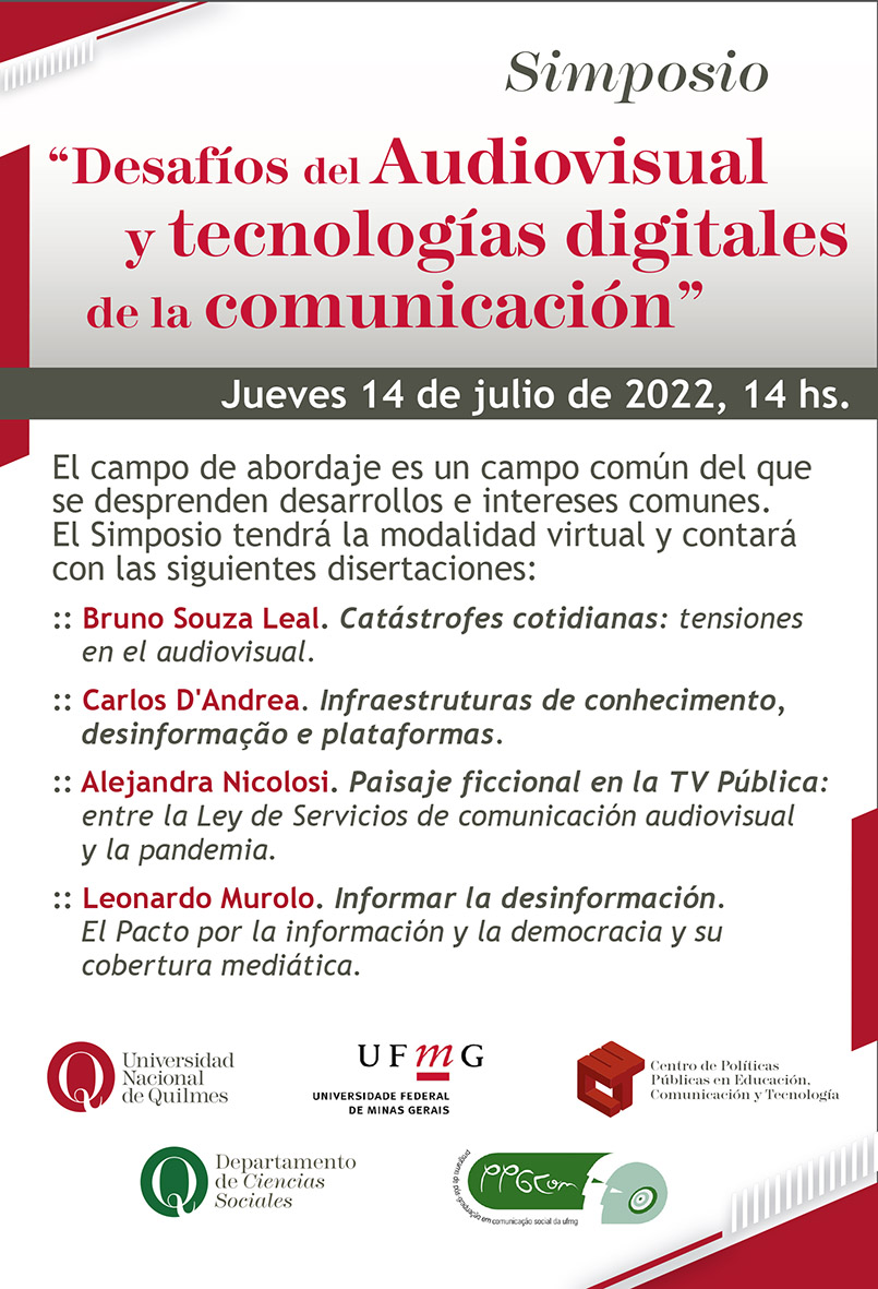 Simposio: Desafíos del Audiovisual y tecnologías digitales de la comunicación