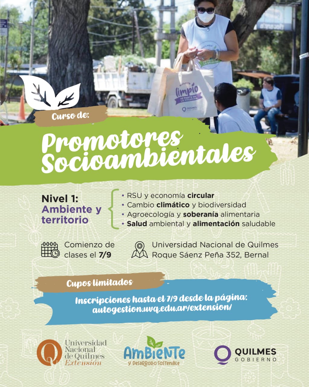 Curso de promotores socioambientales