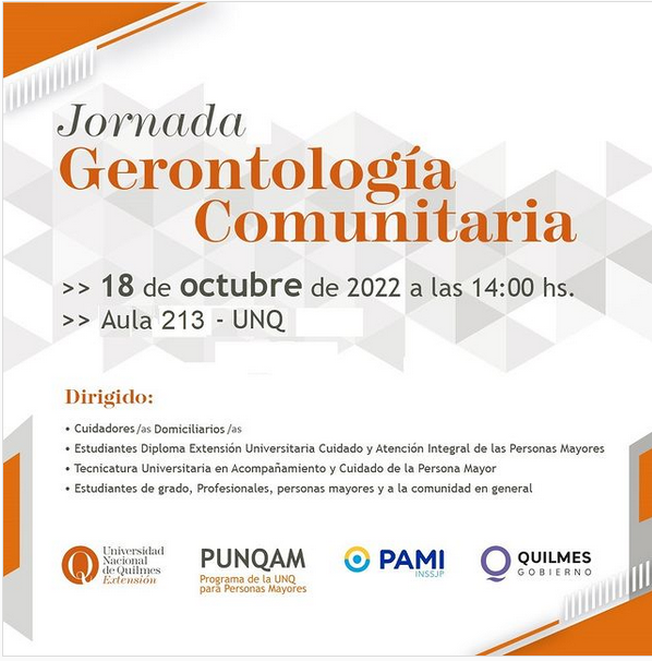 Jornada de Gerontología Comunitaria