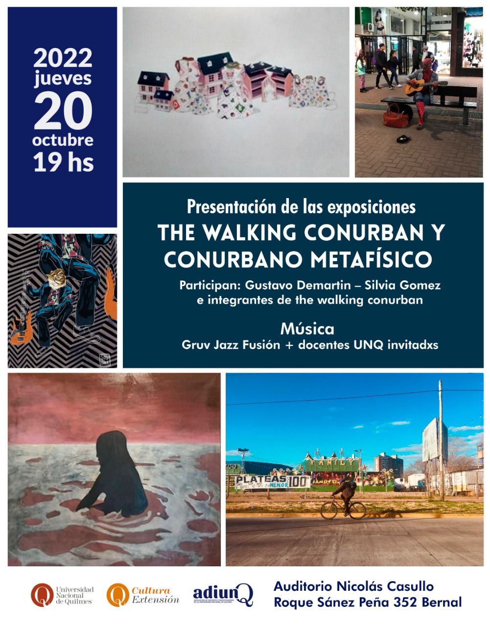 Presentación exposiciones TWC y Conurbano Metafísico