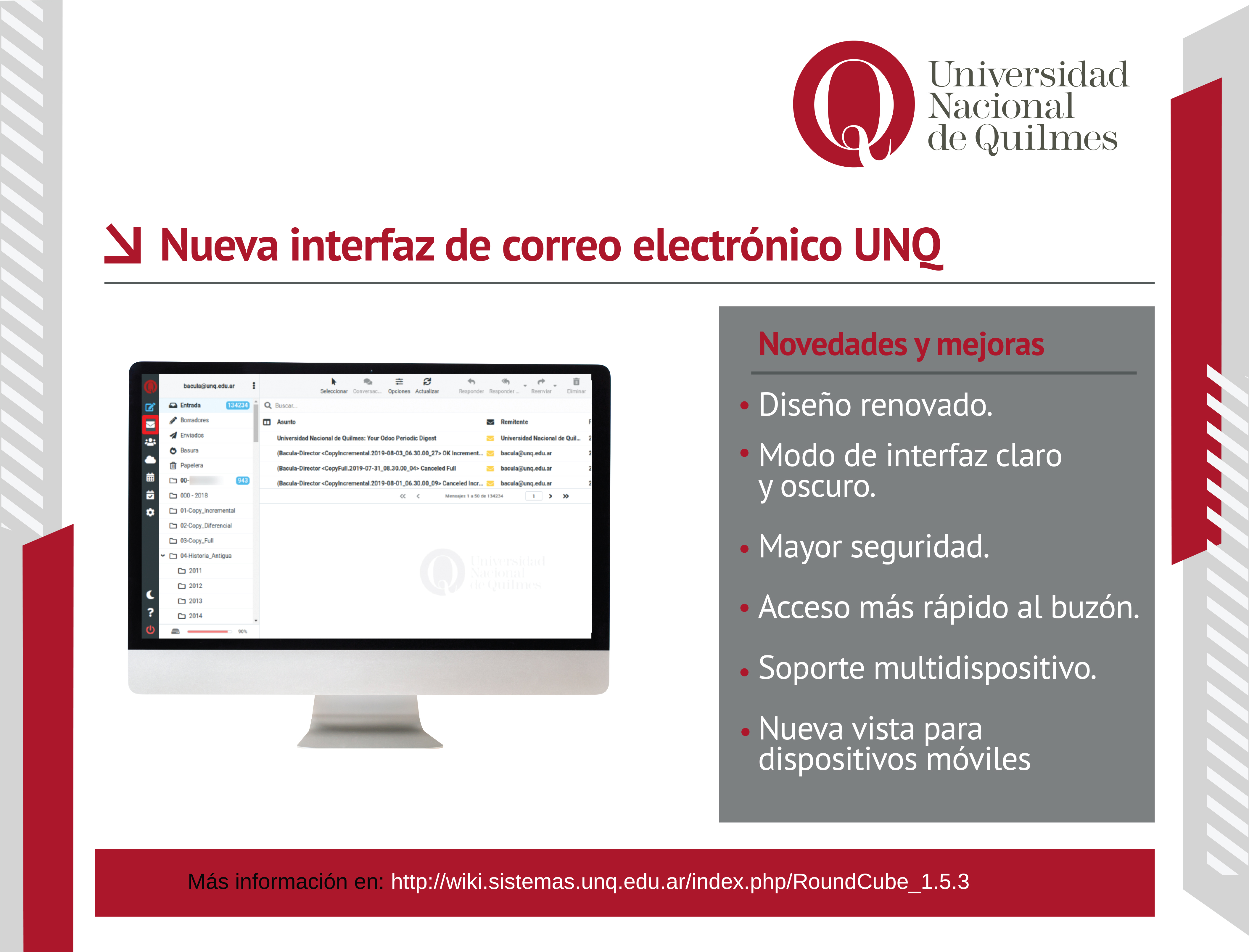 Nuevo correo UNQ