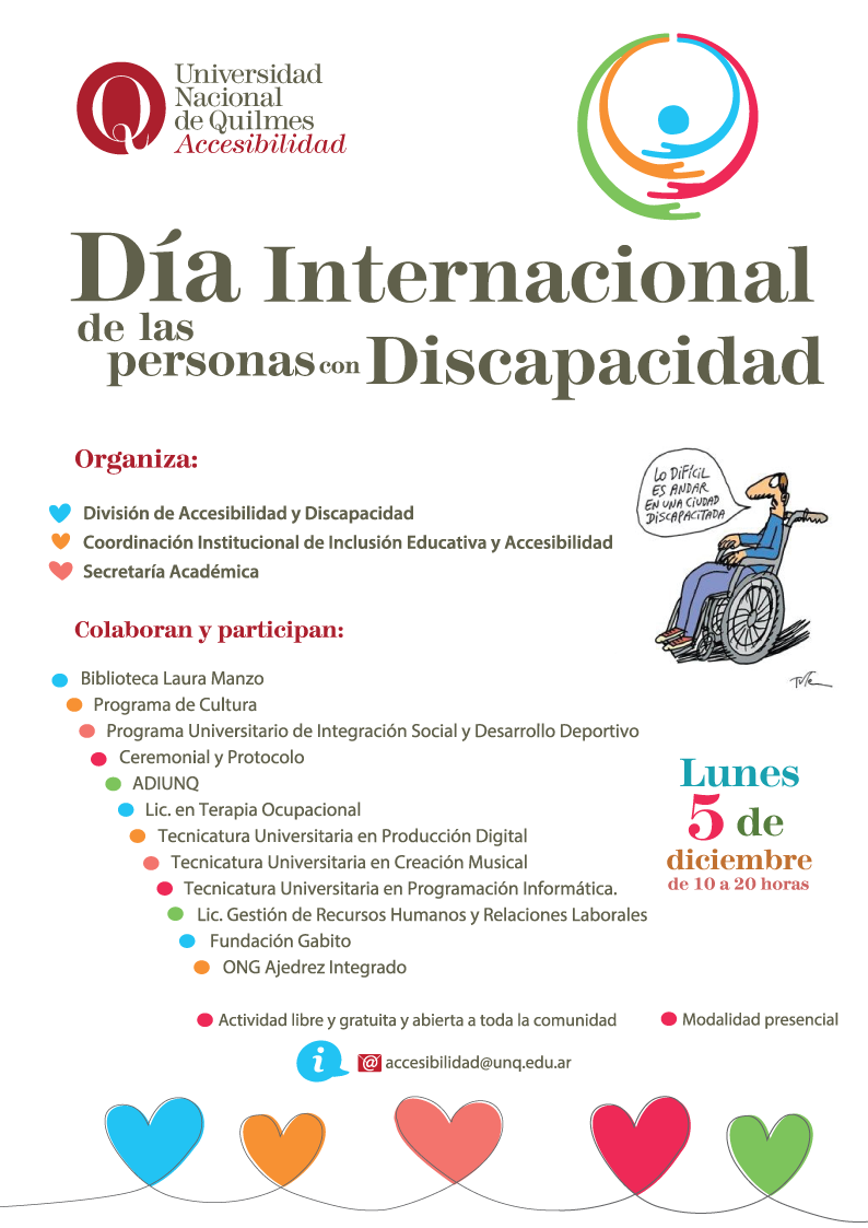 Día internacional de las personas con discapacidad