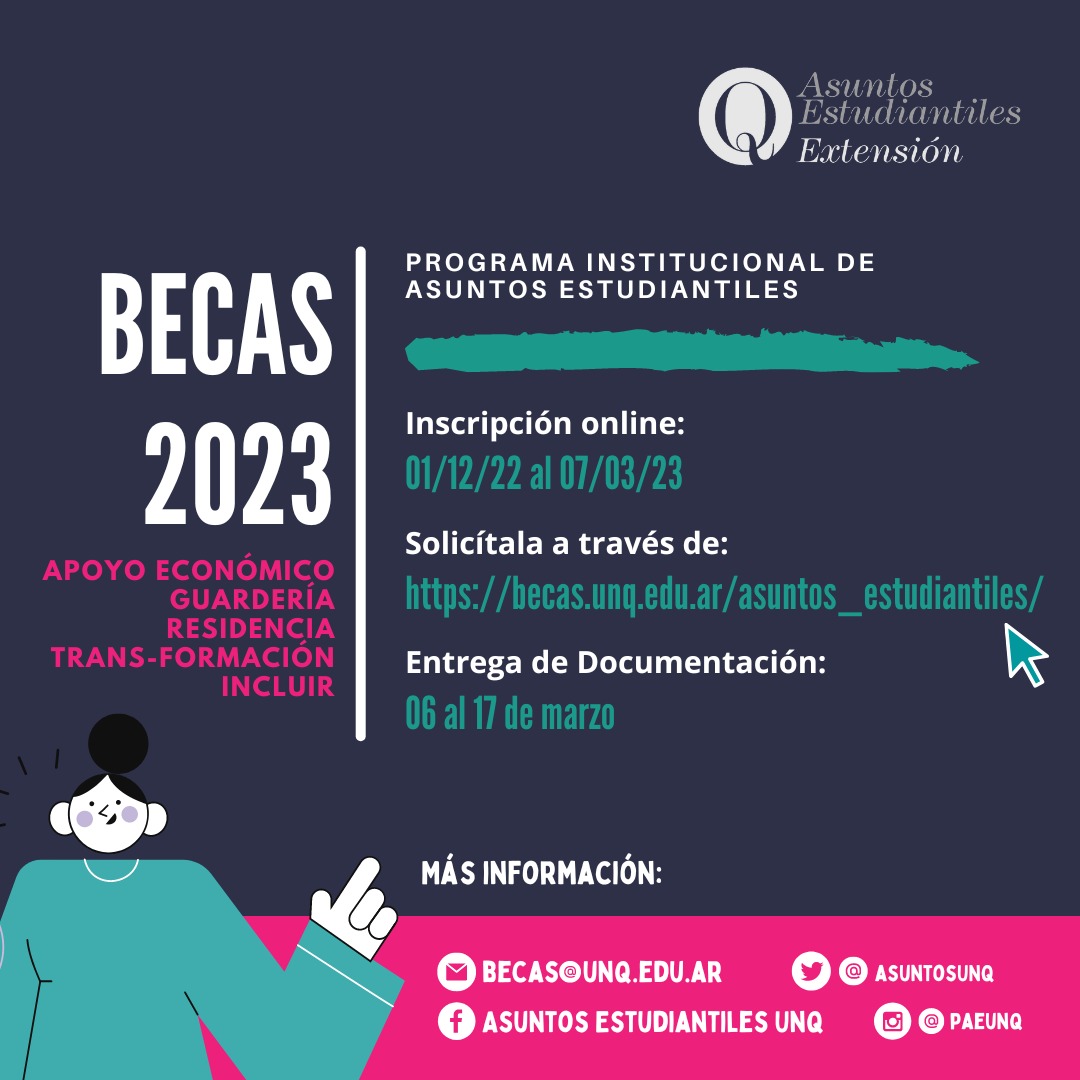 Becas UNQ 2023