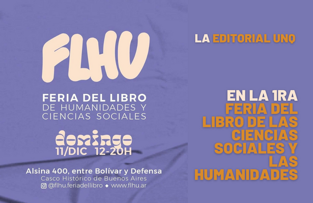 La Editorial UNQ en Flhu 2022