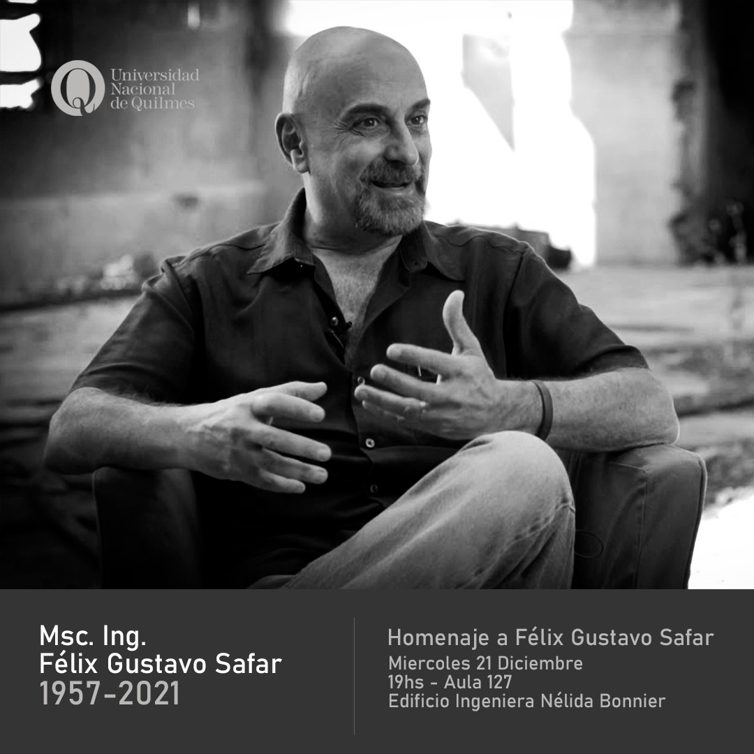 Reconocimiento a Féliz Safar.