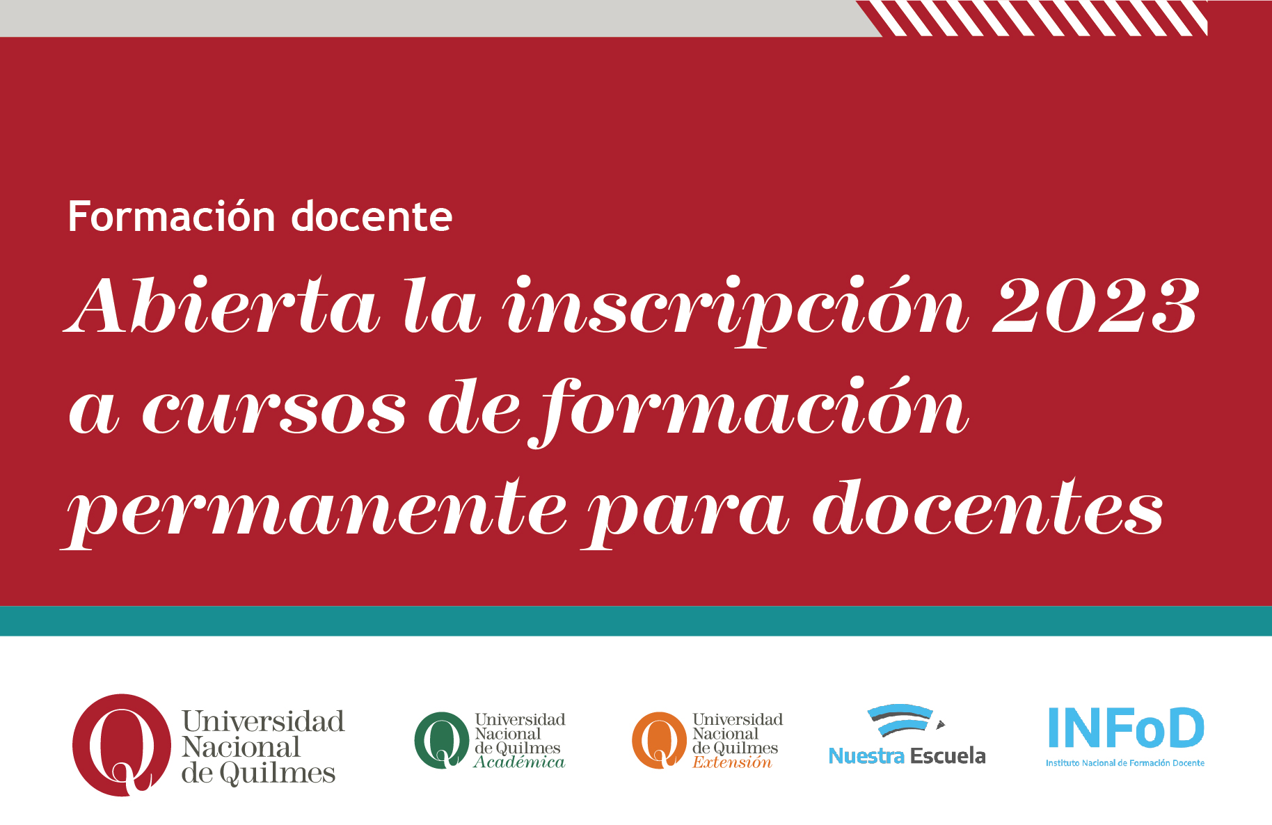 Formación docente 2023
