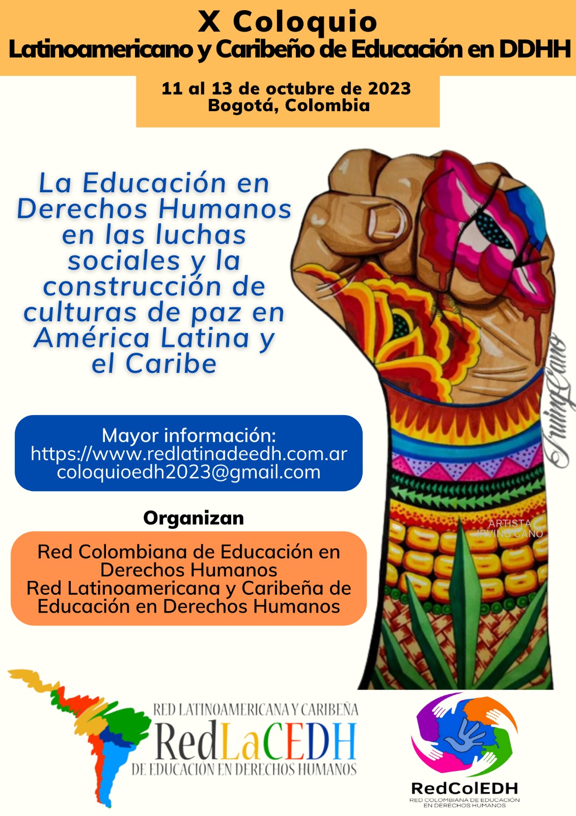 X Coloquio de la Red Latinoamericana y Caribeña deEducación en Derechos Humanos