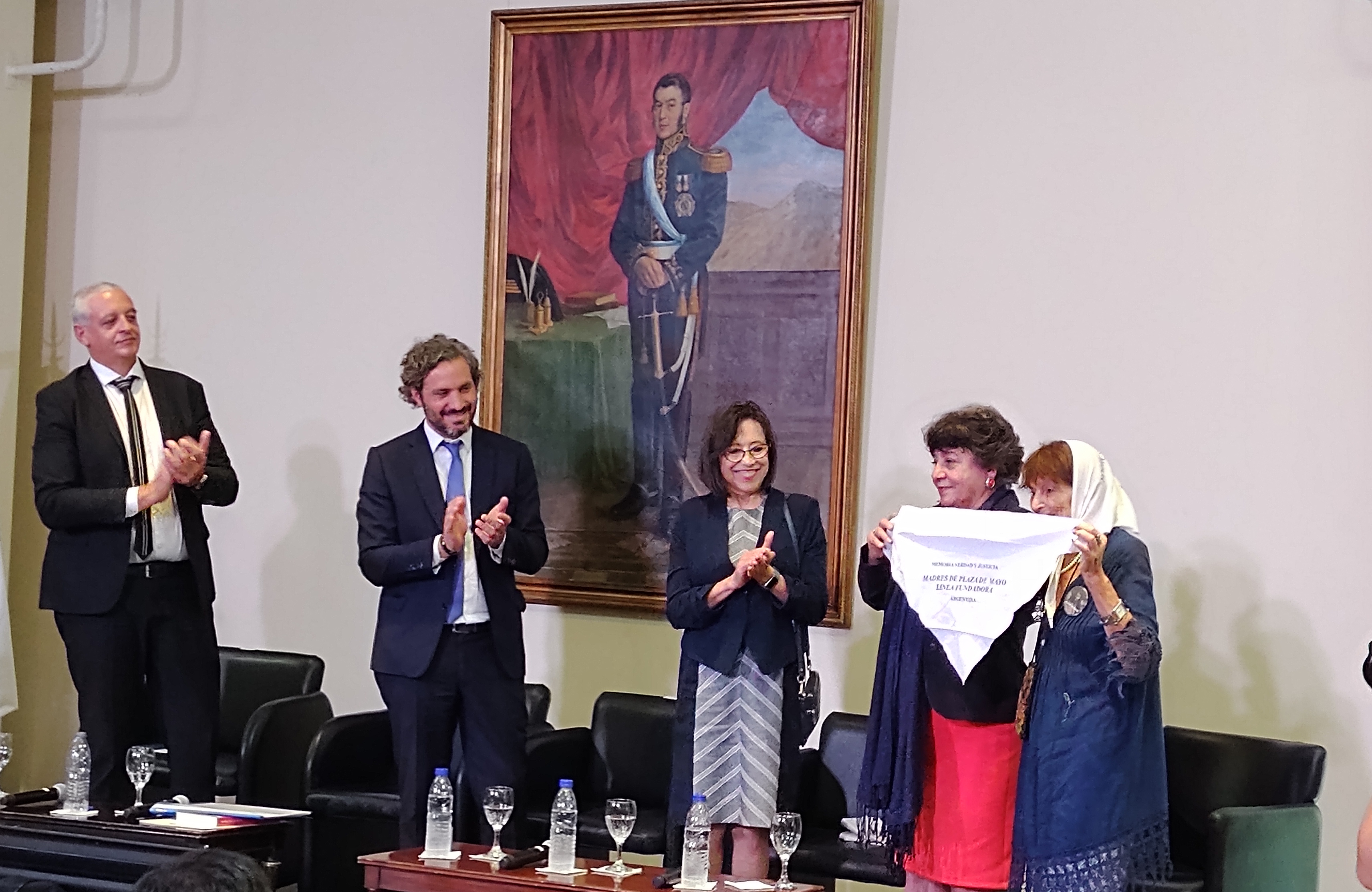 Entrega del Premio Internacional de Derechos Humanos ?Emilio F. Mignone?