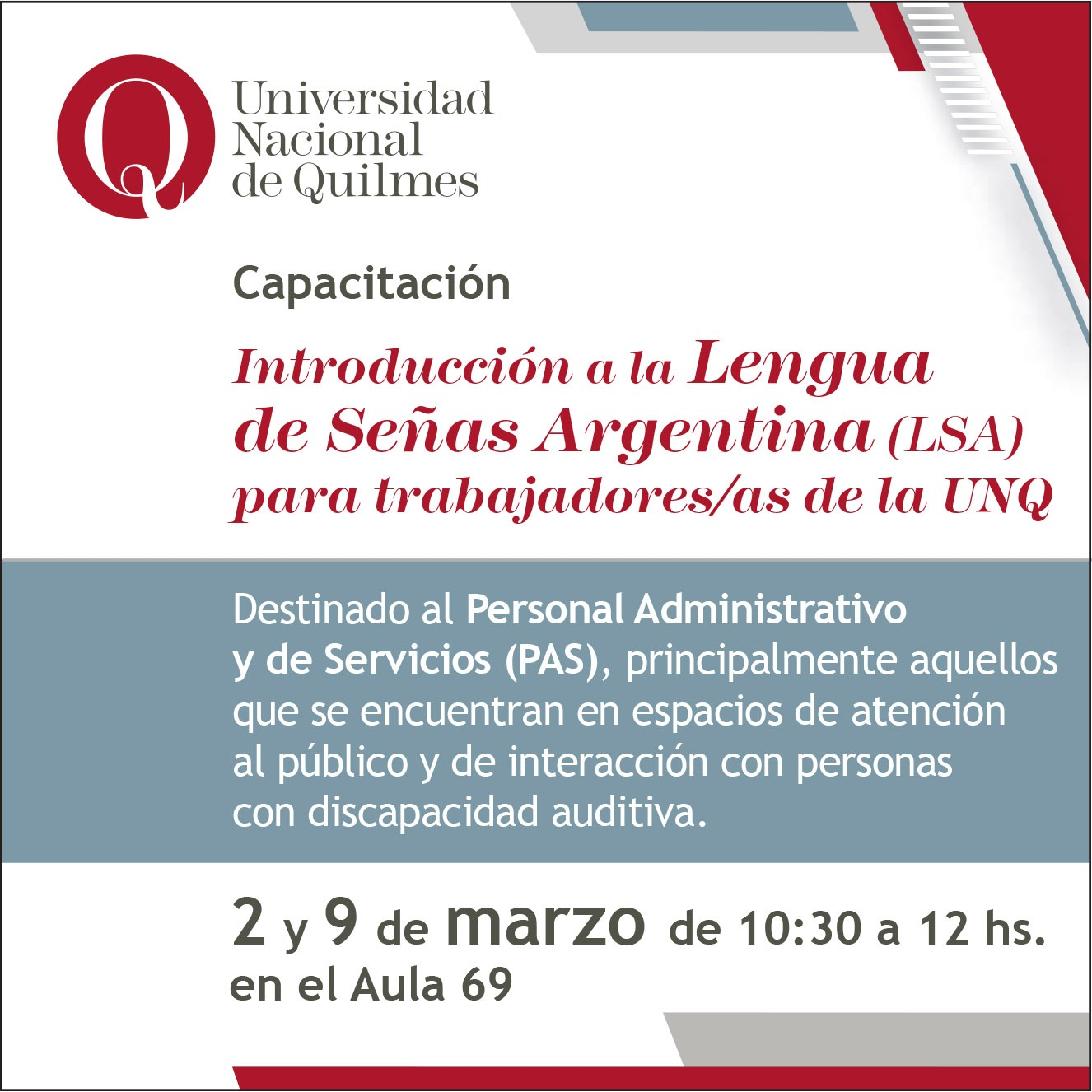Lenguaje de Señas