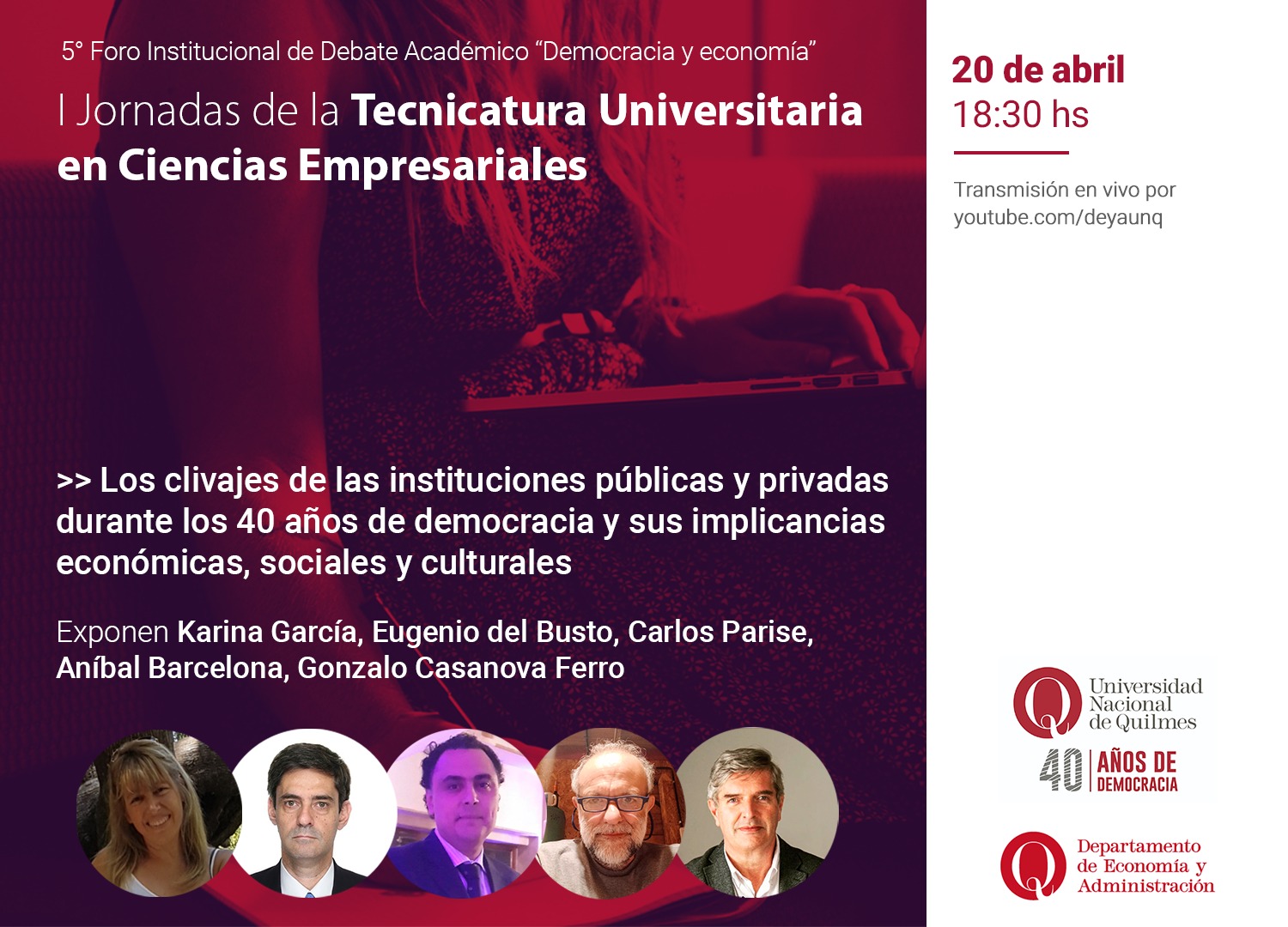 I Jornada TUCE
