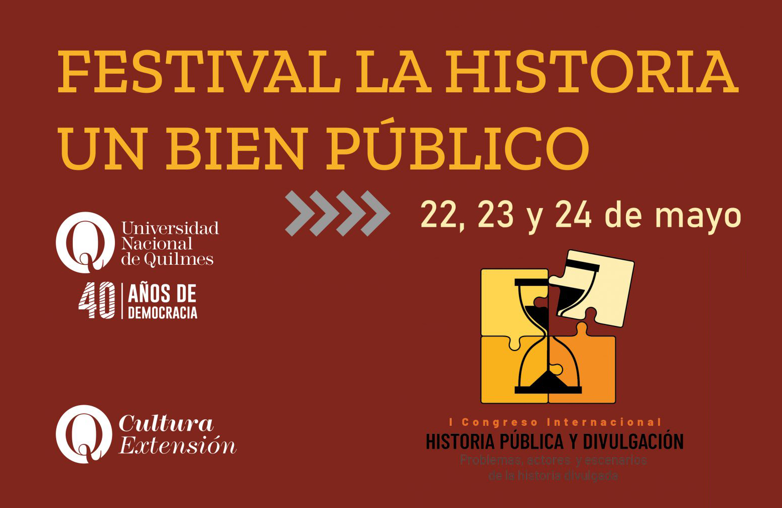 Festival: La historia como bien público