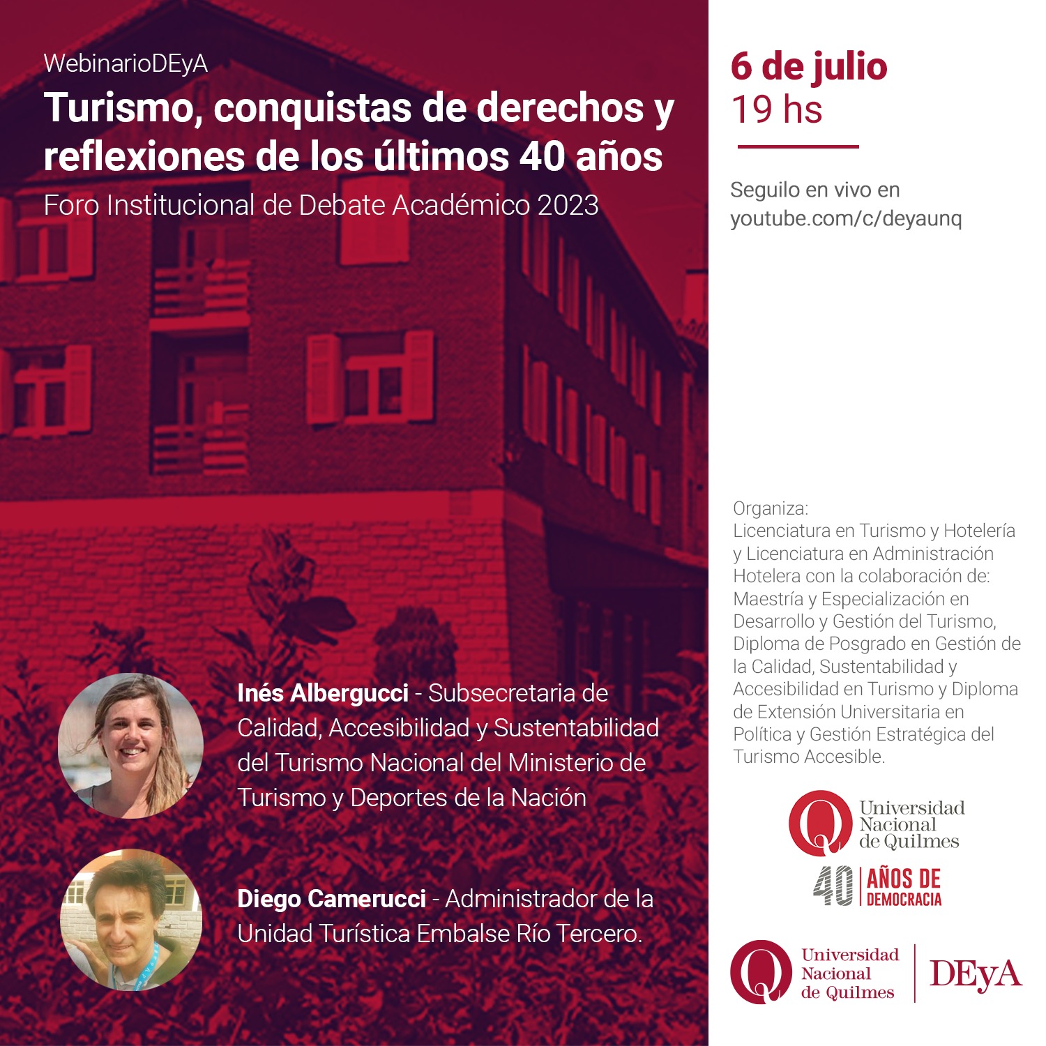 Webinario del DEyA