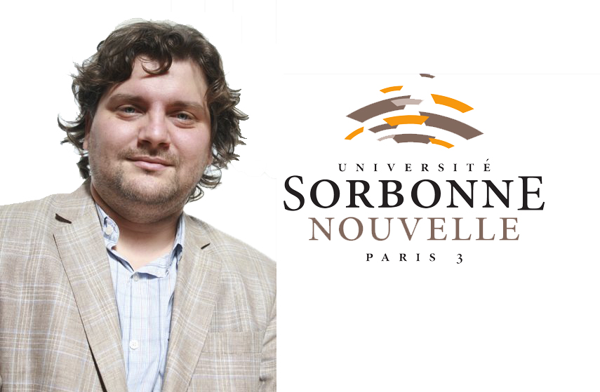 Lucas Becerra en la Université de la Sorbonne Nouvelle