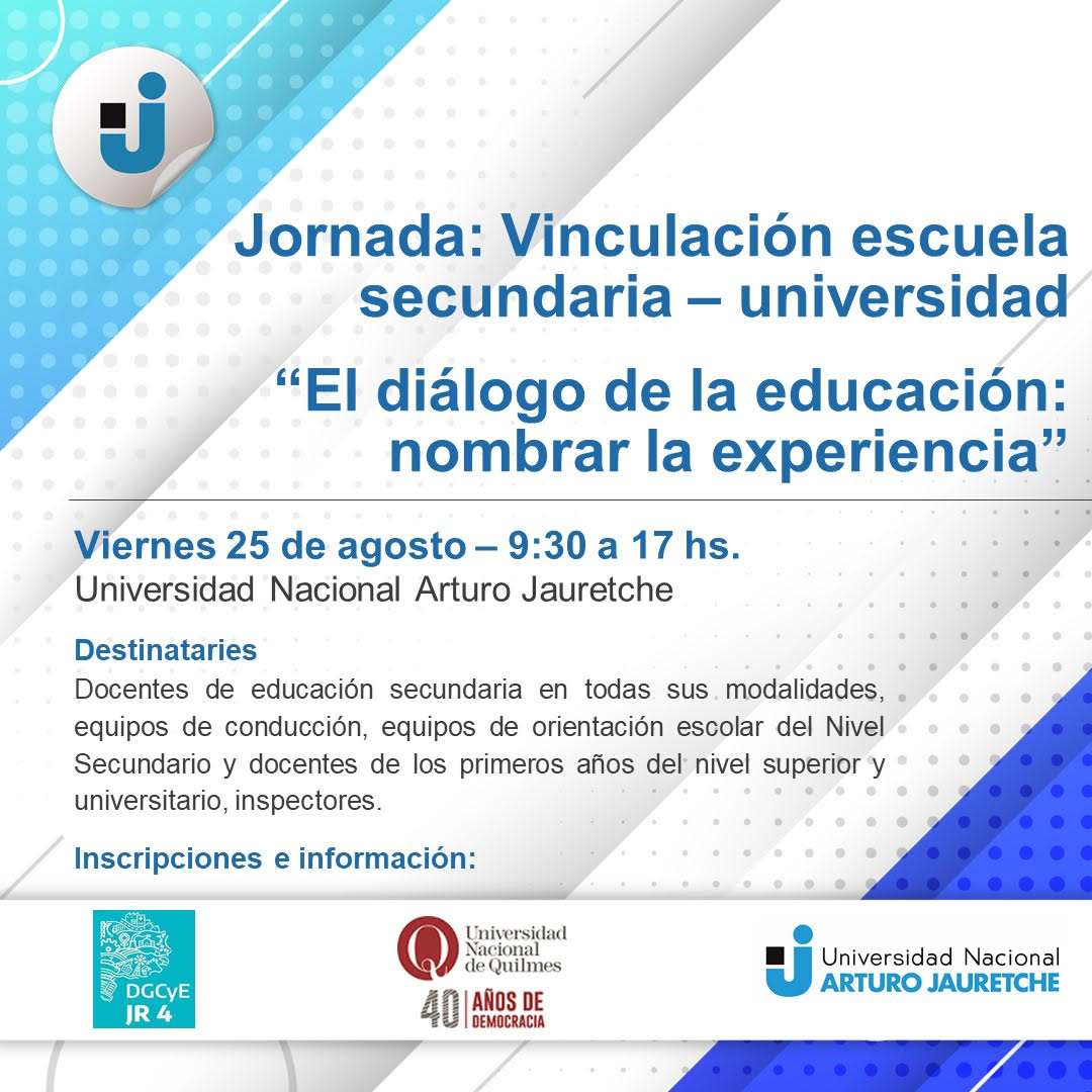 Jornada Vinculación - Escuela