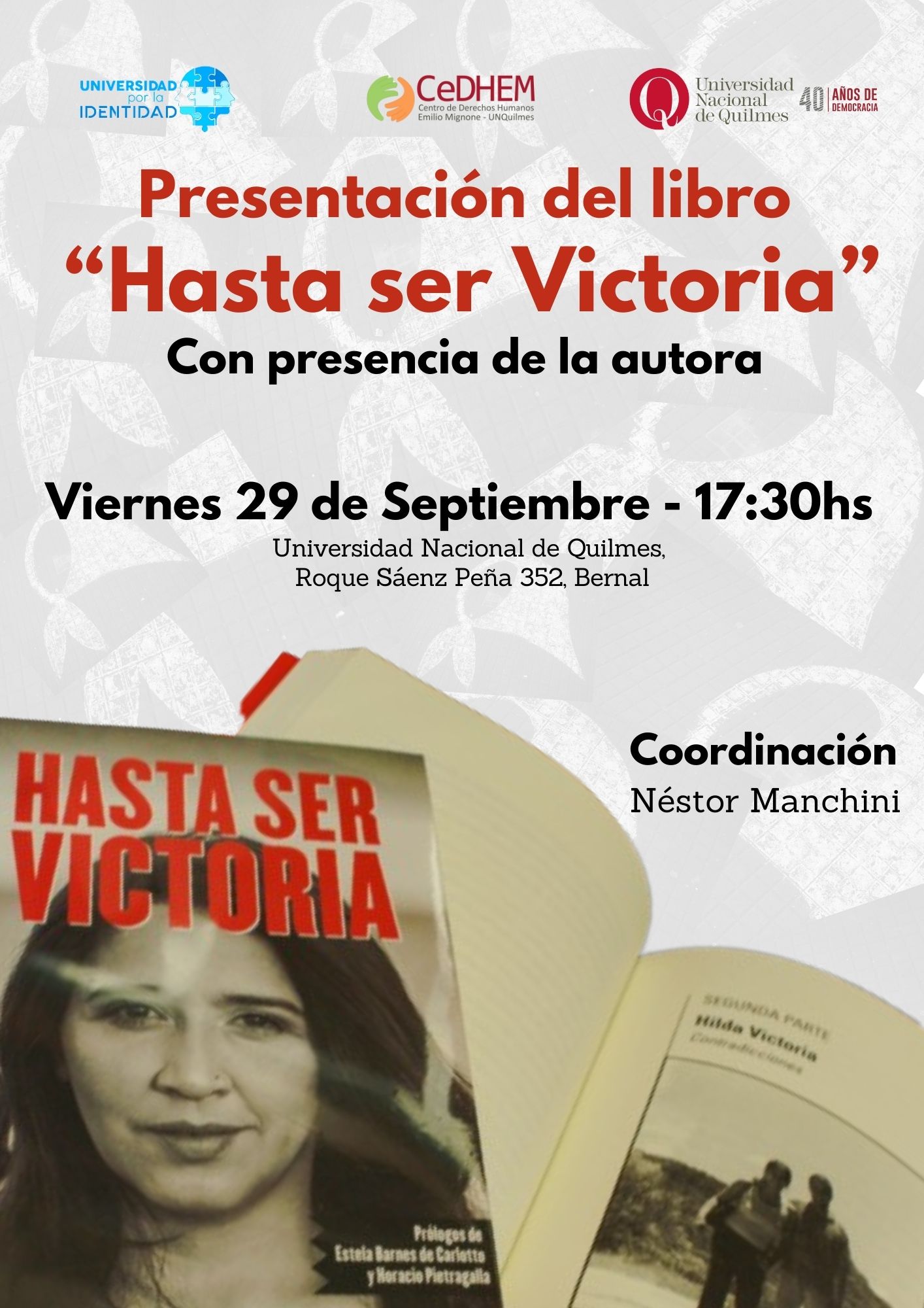 Libro: Hasta ser Victoria